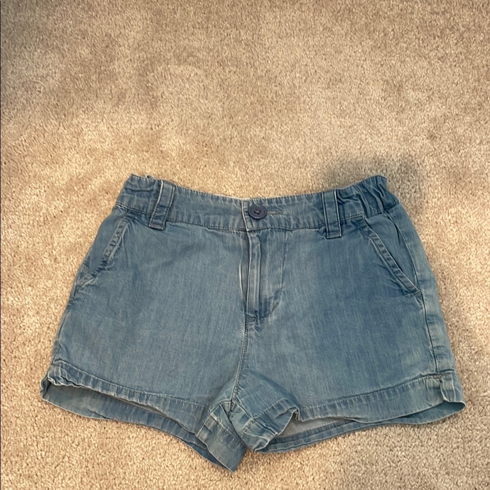 Crown & Ivy Blue Casual Shorts